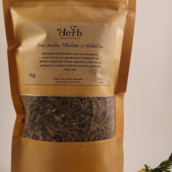 Infuzie pentru Vitalitate si Echilibru- amestec de plante -65g