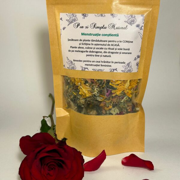 Menstruație Conștientă– amestec de plante -35g